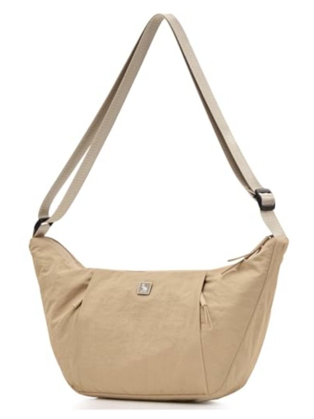 Nylon Crossbody Bag Lightweight Crescent Adjustable Strap